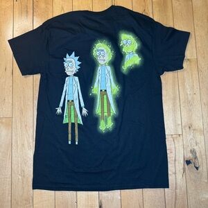 CVLA x Rick and Morty‎ Adult Swim Rick Sanchez Portals Tee Size M